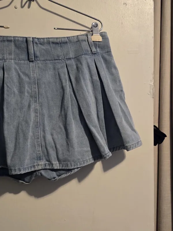 Altar'd State Light Blue Denim Skirt - Image 8