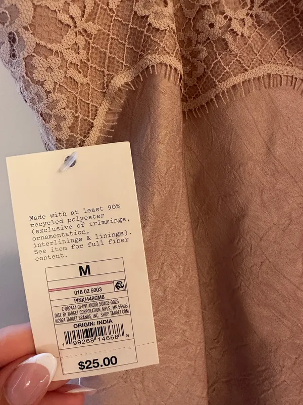A New Day nude lace cami blouse - Image 3