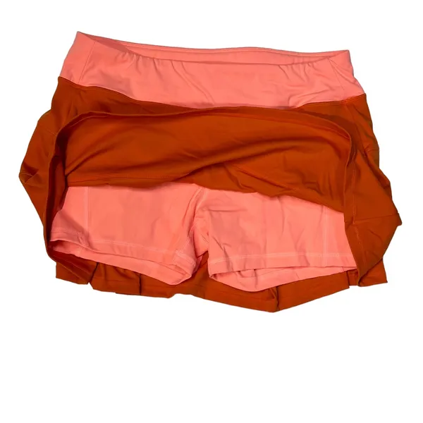 MECDAR Women's Athletic Tennis Golf Skort Skirt 2 Zip Pocket‎ Workout Size 8 - Image 3
