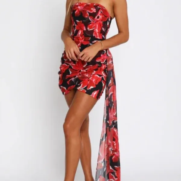 White Fox About Damn Time Mini Dress Size XS - Image 5