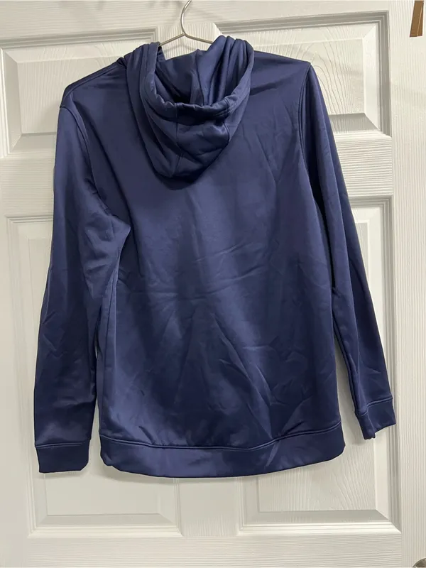 Under Armour Naval Academy Blue Women’s Hoodie - Size Small - VGUC - Image 2