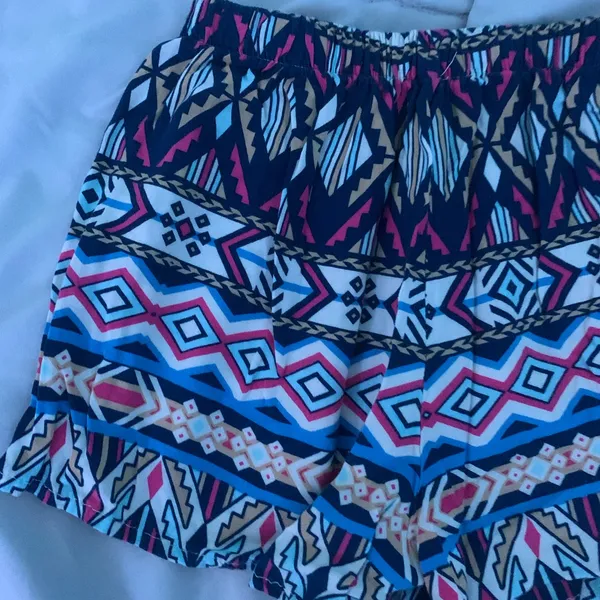 Stoosh Aztec print flowy shorts - Image 4