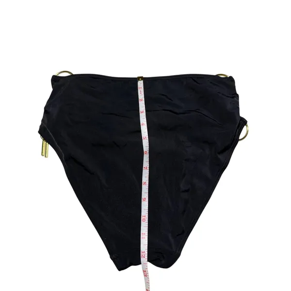 Victorias Secret High-Waist Bikini Gold Ring Sides L EUC - Image 14