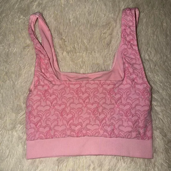 Free People Movement Heart Throb Powder Pink Size XS/S Top - Image 4