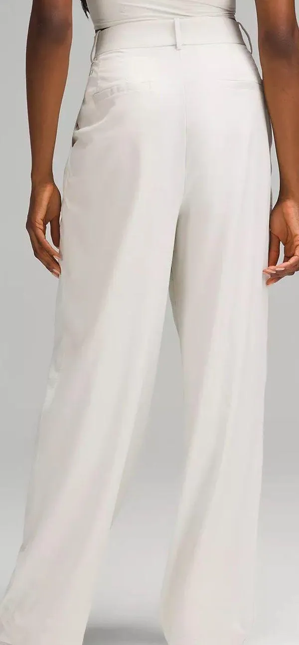 Pleat Front High Rise Trouser *Regular - Image 5