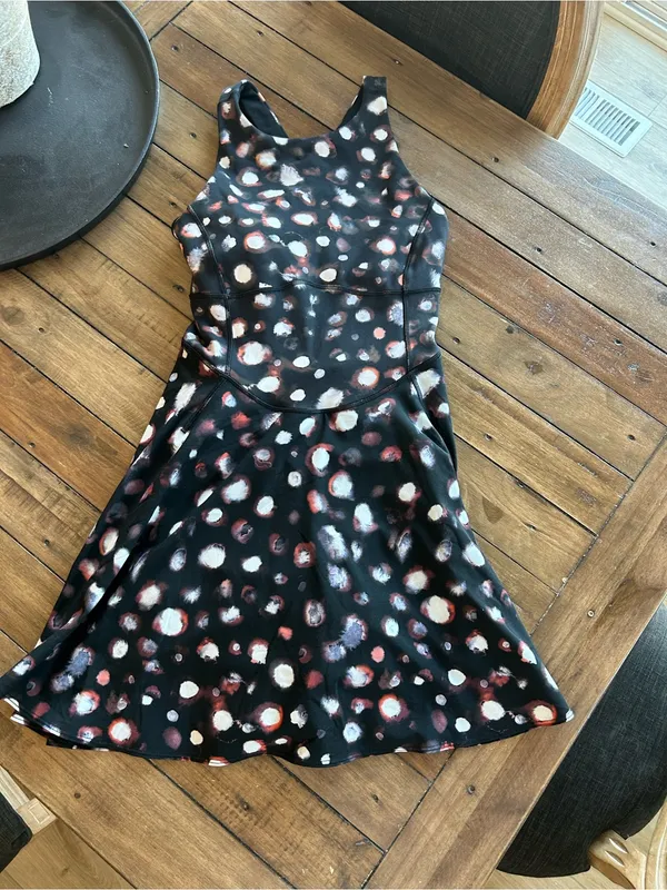 Lululemon Court Crush Dress Haze Dot 4 - Image 4