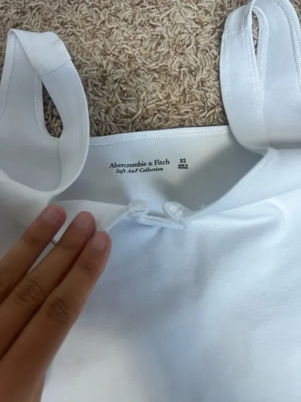 Abercrombie White Bodysuit - Image 2