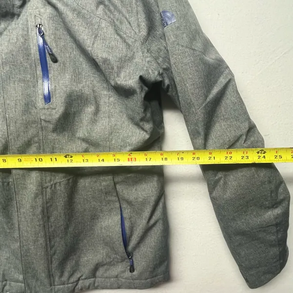 The North Face Ventrix Insulated Hooded Jacket Womens Size Large Full Zip Gray - Image 3