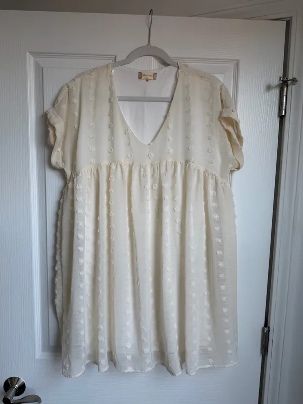 Altar'd State Dress Cream Medium - Image 4