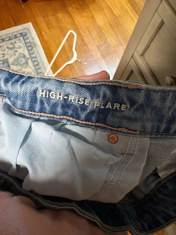 American Eagle high rise X-short jeans  - Image 5