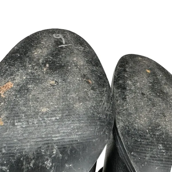 Steven by Steve Madden Black Leather Booties‎ - Image 5