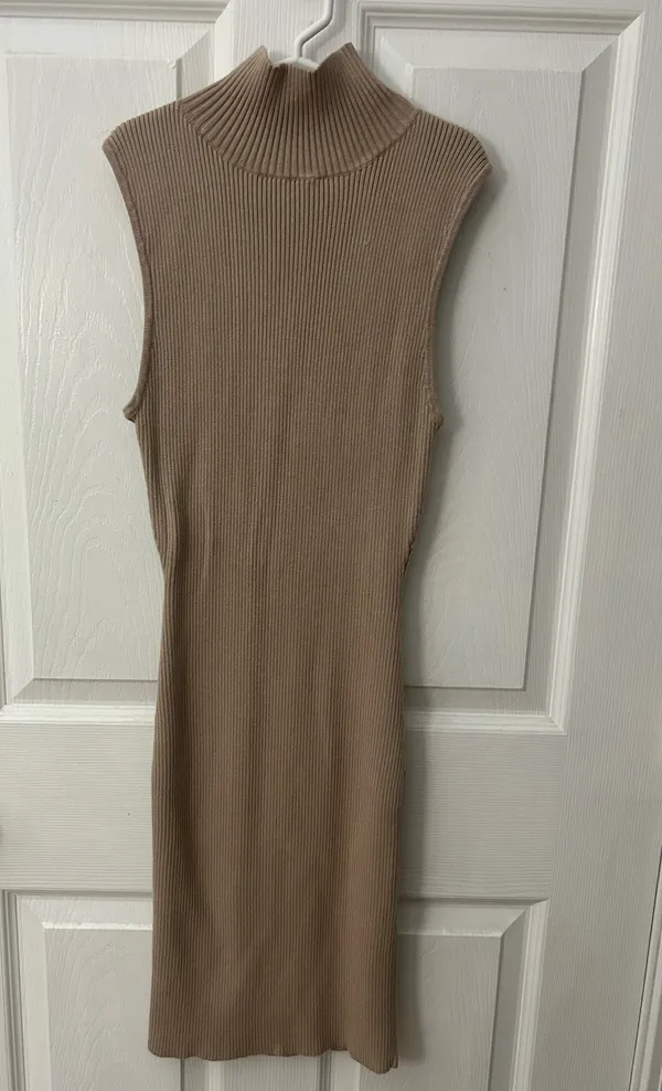 White Fox Sweater Dress - Image 3