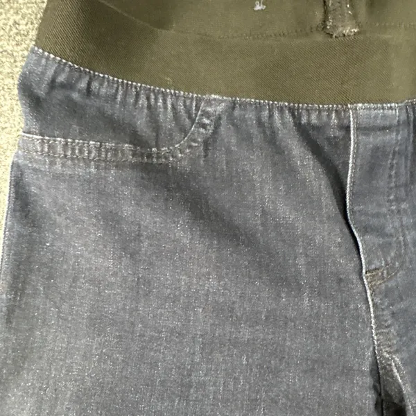 Tory Burch Denim Leggings Women’s 27 Dark Wash Pull-On Skinny Jeans EUC - Image 5