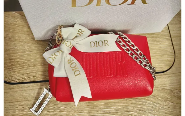 Dior cosmetic Bag Pouch clutch Crossbody - Image 3