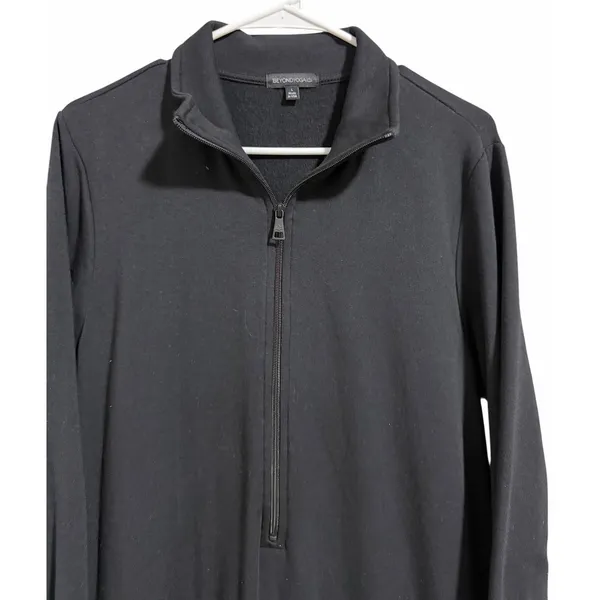 Beyond Yoga Ski Weekend Half Zip Jumpsuit Black Women's‎ Size Large - Image 3