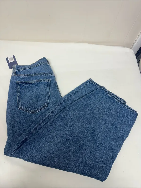 Universal Thread Blue High-Rise Wide-Leg Jeans - Image 8