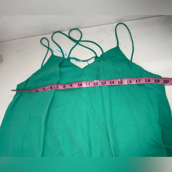 She + Sky Teal Strappy Dress - Image 5