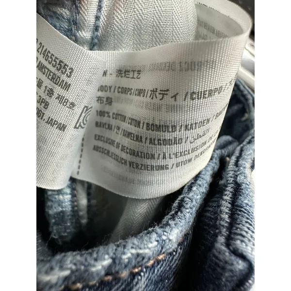 Hollister‎ Low Rise Baggy Jeans Women 6R Distressed Cotton Loose Fit - Image 7