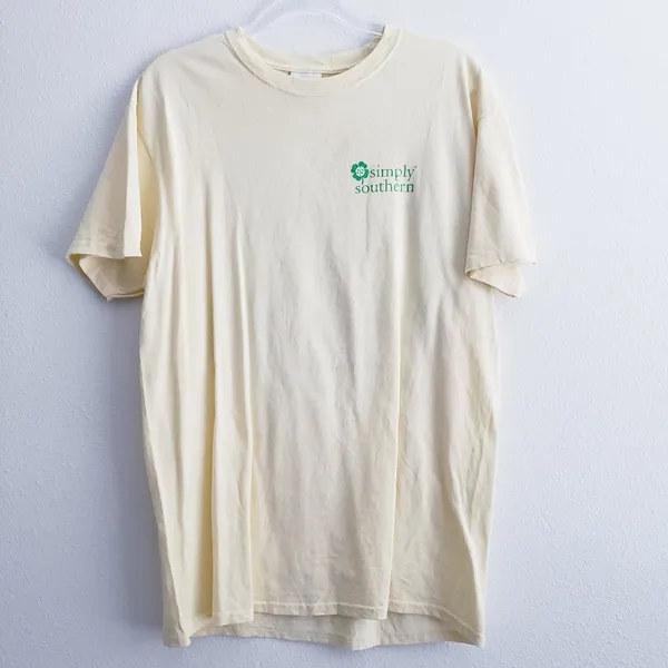 Simply Southern Bulldog Shamrock St.Paddys Day Short Sleeve T-Shirt - Image 4