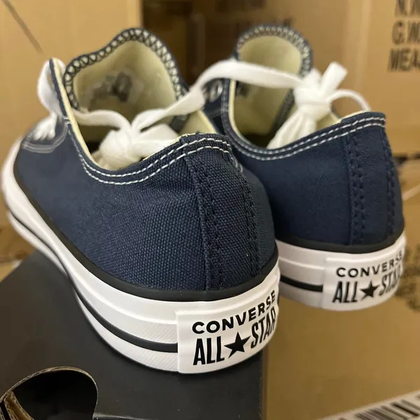 Converse Women's Navy Trainers - Image 4