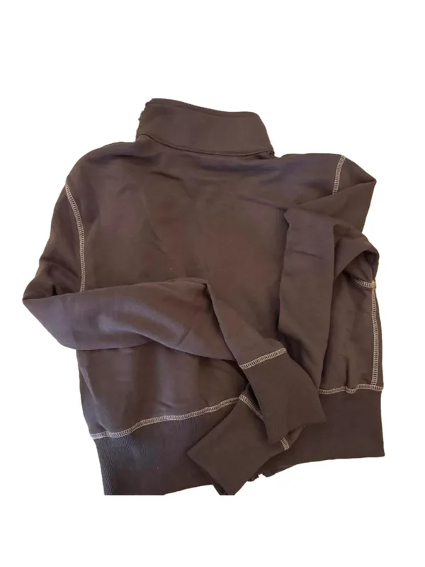 Edikted alexia zip up sweat shirt - Image 5