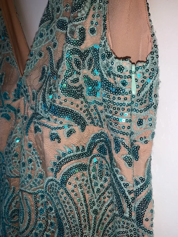 Free People Night Shimmers Mini Dress - Image 4
