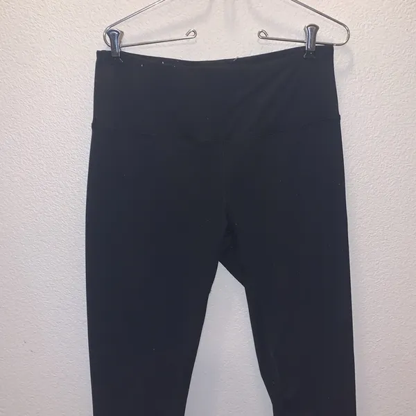 90 Degrees by Reflex black full length athletic leggings - Image 2