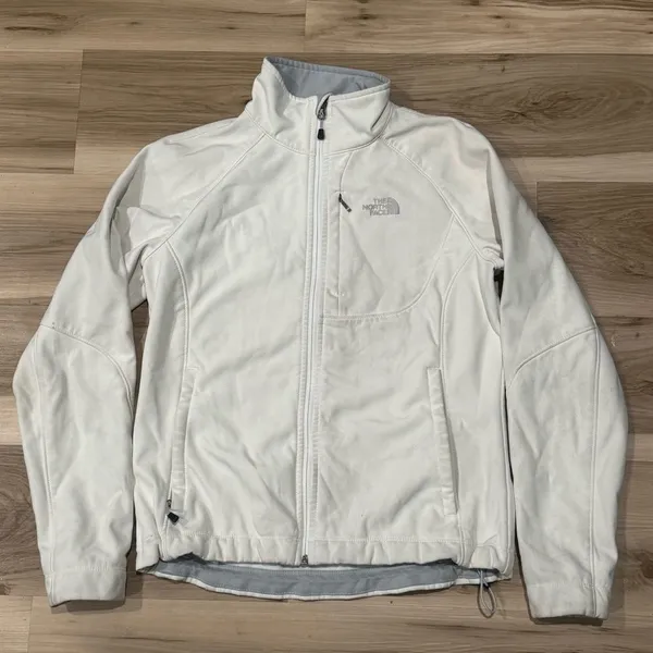 The North Face Apex Bionic White Jacket Women’s Medium - Image 2