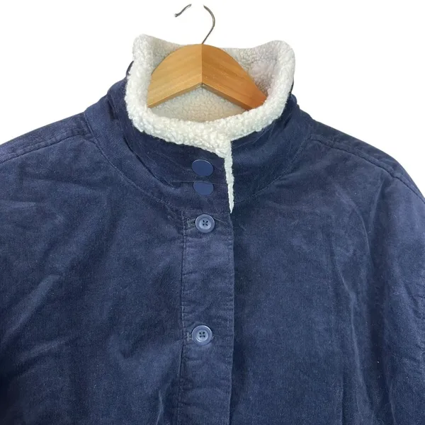 NWT Free Assembly Navy Corduroy Sherpa-Lined Jacket XXL (20) - Image 5
