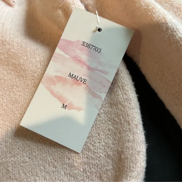 New Hazel Moon Women’s Pink Sweater with hood - Image 6