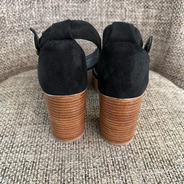 House of Harlow Tanner Heeled Sandal‎ Size 7 1/2 EUC Platform - Image 2