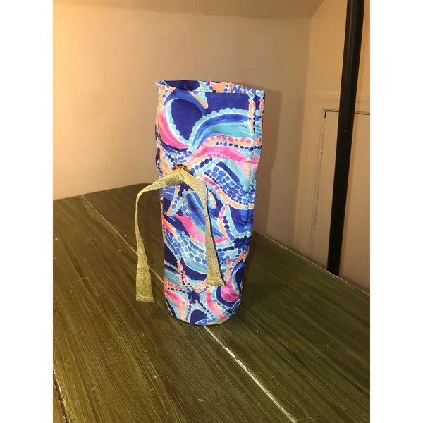 Lilly Pulitzer NWOT Wine Tote Ocean Jewel - Image 2