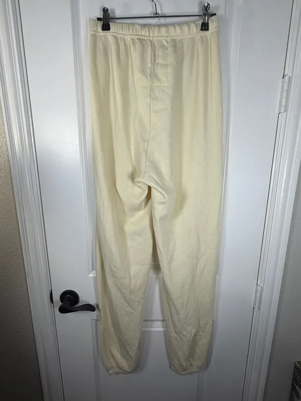 Aviator Nation Sunset Patch Sweatpants in Vintage White - Image 6