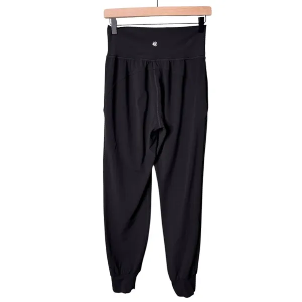 Athleta Women’s Salutation High Rise Jogger Pants in Black Size Small - Image 5