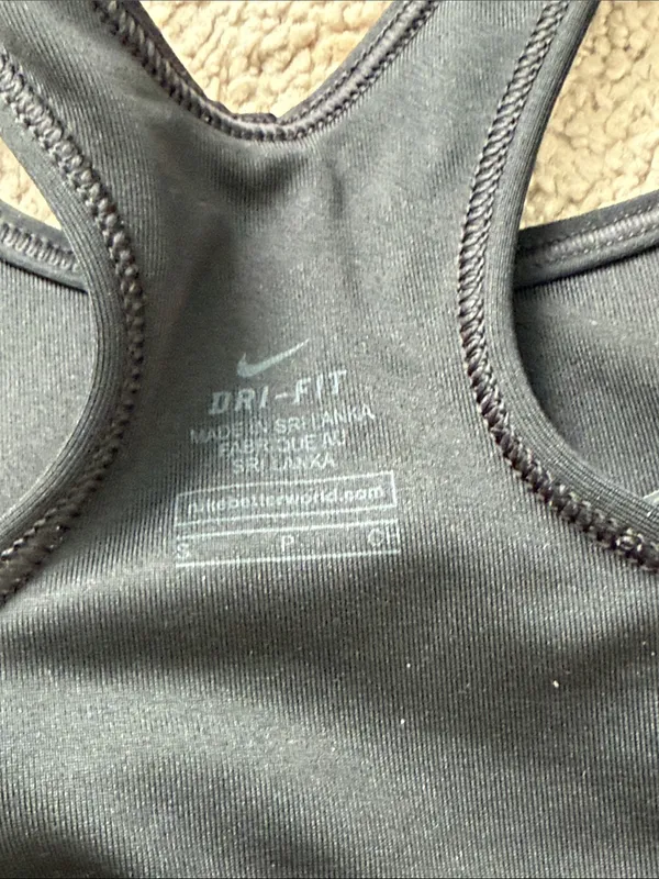 Nike Black Low-Impact Sports Bra with Racerback - Image 3
