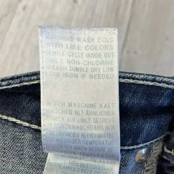 True Religion Lone Star Legging Denim Skinny Jeans Crystal Logo 24 - Image 5