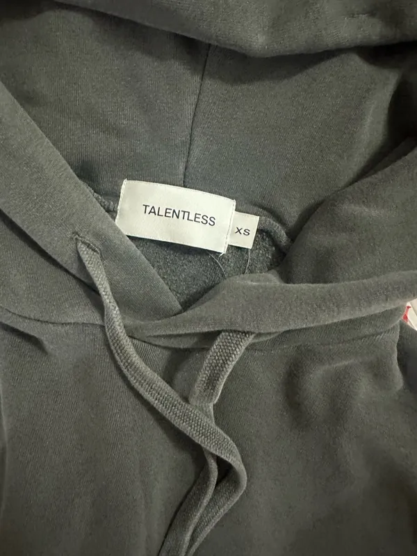 Talentless Boxing Hoodie Cropped - Image 2