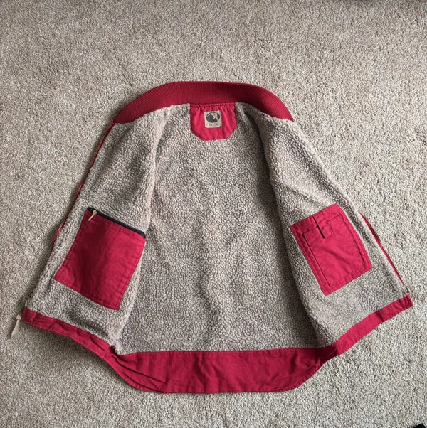 Berne Canvas Vest Pink Size M - Image 3