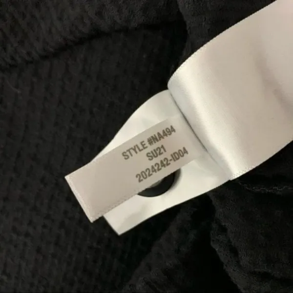 Madewell Women's Short‎ Sleeve Top Tee Medium Black - Image 7