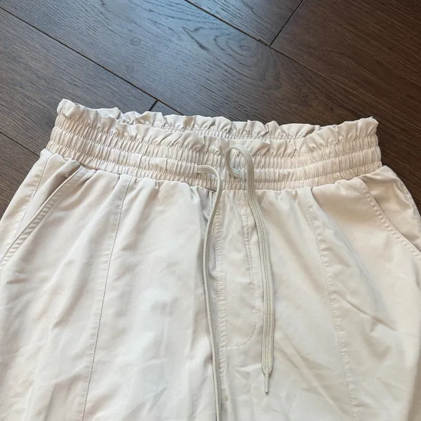 Abercrombie Cream Jogger Pants Size Medium C27-020 - Image 4