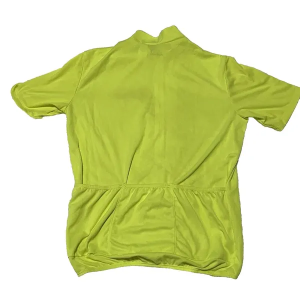 Performance Bike Bicycle Jersey Women’s Small Yellow Princess Logo Patch 3/4 Zip - Image 7