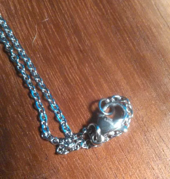 Malagasy Labradorite Stainless Steel Pendant Necklace - Image 5