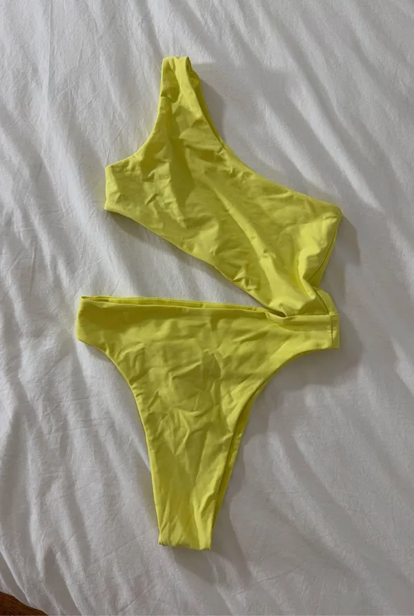Nyud Swimsuit one piece yellow - Image 2