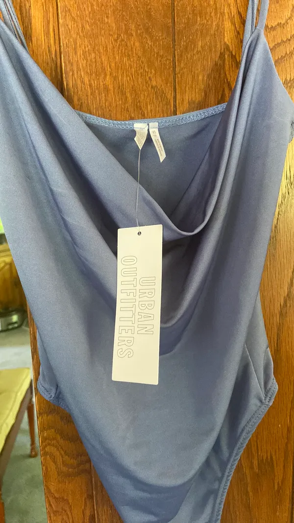 Urban Outfitters Cowl Neck Body Suit L - Image 3