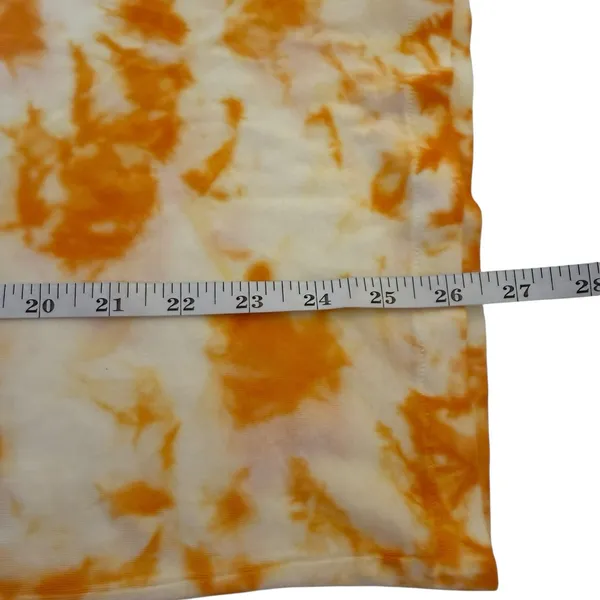 PINK Victoria's Secret University Of TN Orange White Tie Dye Shirt Large College - Image 11