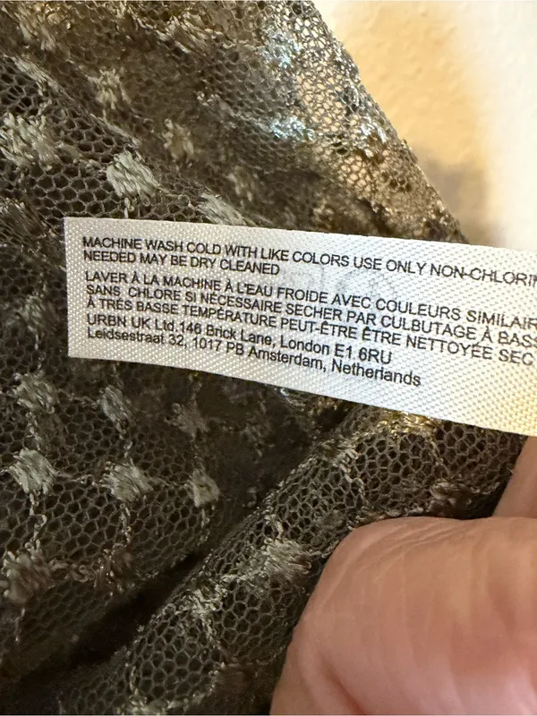 Free People Intimately All Season Half Slip Skirt in Olive Green Size‎ XS - Image 7