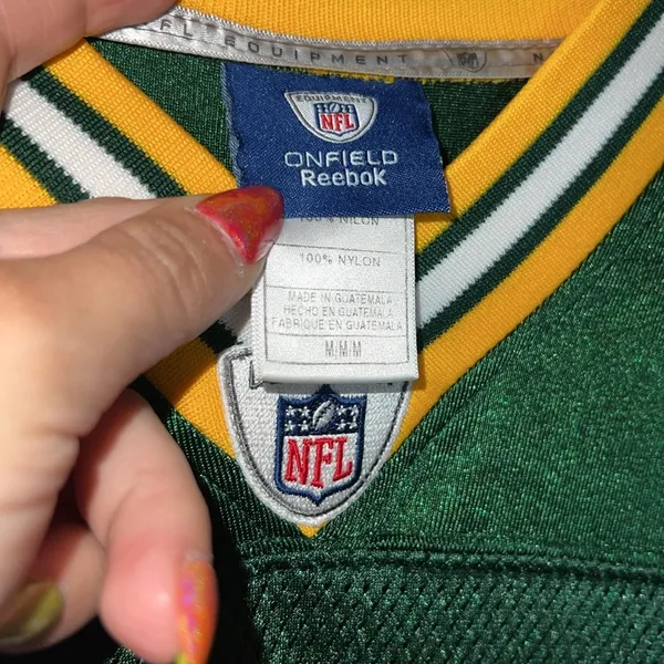 Reebok Green Bay Packers Clay Matthews Football Jersey - Image 3