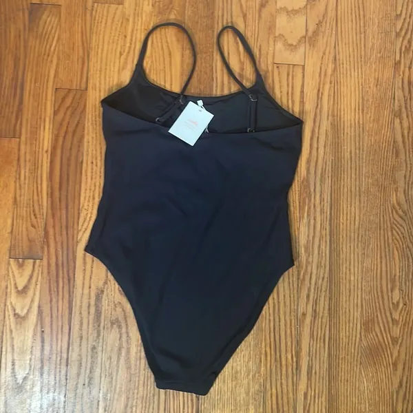 Andie The Amalfi One Piece Swimsuit Rib‎ Black size XS NWT - Image 4