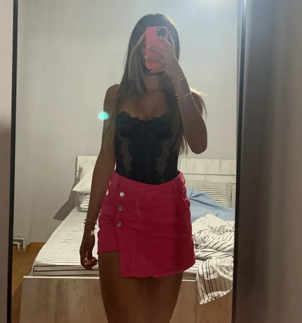 ZARA Pink Skort Mini - Image 7