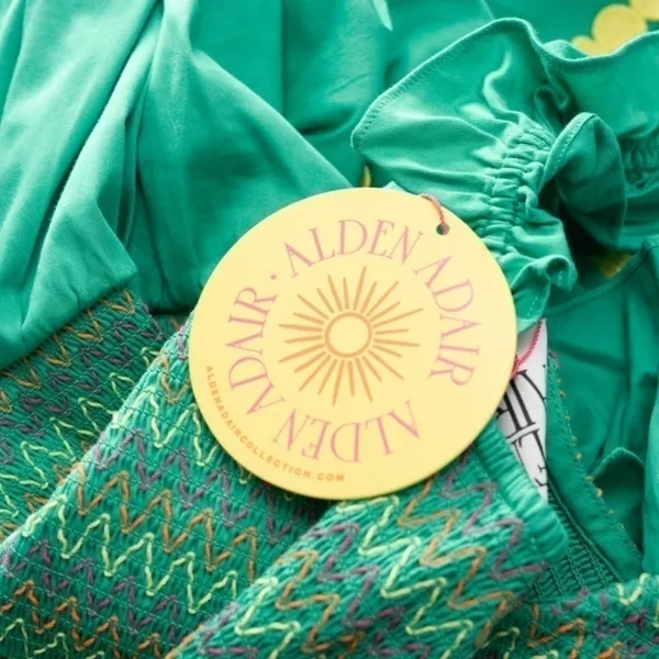Alden Adair. Frida Ruffle‎ Smocked Midi Dress. - Image 14